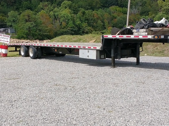 2014/2015 FONTAINE 53' STEP DECK TRAILER, 42" OFF GROUND, 1 OWNER, OWNER IS