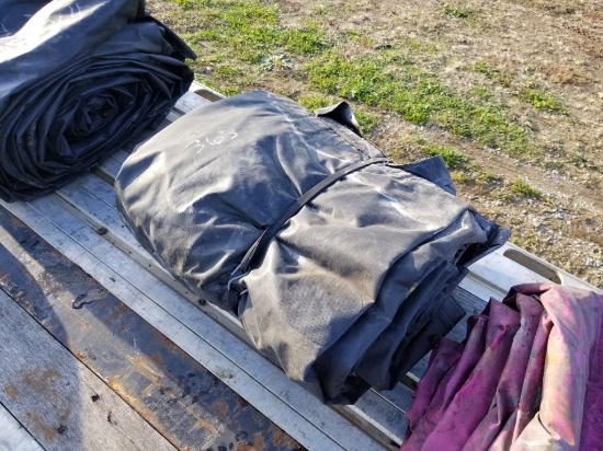 STEEL TARP APPROX 24' X 16'
