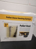 Pellet Stove Vent System 3” Diameter ALL PROCEEDS FROM THIS LOT GO TO THE B