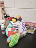 Cat Toys, cat tower ball toy, Advecta Plus Flea Medicine, Nutri Vet Pet Eas