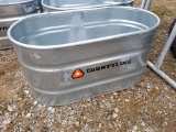 NEW SCRATCH/DENT TARTER 100 GAL GALV WATER TROUGH