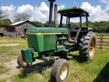 JOHN DEERE 4430 TRACTOR, HAS FRONT WEIGHTS, 2WD, HOURS UNKNOWN, LOCATED OFFSITE,