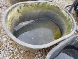APPROX 20 GAL RUBBER TROUGH