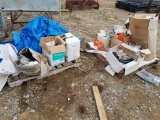 PALLETS OF UNUSED STIHL PARTS: CHAINSAW CHAINS, CHAINSAW BARS, AND MORE (2)