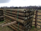 NEW 5X8 TREATED WOOD POSTS (32)