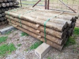 NEW 5X8 TREATED WOOD POSTS (32)