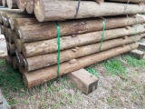 NEW 5X8 TREATED WOOD POSTS (32)