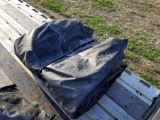 4' DROP TARPS (2) APPROX 36' X 16' AND APPROX 14' X 16'