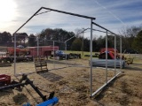 18 X 21 METAL BUILDING FRAME (2 SIDE WALLS AND 4 TRUSSES)