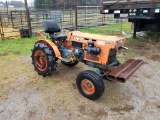 KUBOTA B6100E TRACTOR, 2WD, DIESEL