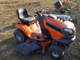 HUSQVARNA YTH22V46 RIDING LAWN MOWER, BOUGHT NEW IN 2019, BEEN USED ONE SEASON, 46