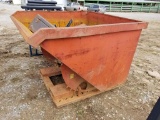 2 YARD SELF DUMPING HOPPER W/ CONTENT