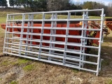 EXTRA HEAVY DUTY GALV STOCKYARD GATE 11' X 6'