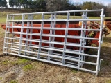 EXTRA HEAVY DUTY GALV STOCKYARD GATE 11' X 6'