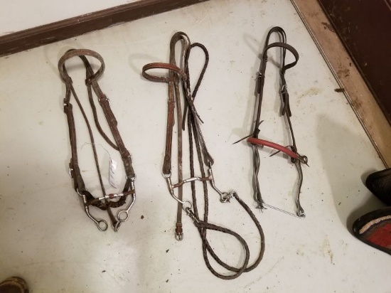 USED BRIDLES , 3 TIMES THE MONEY