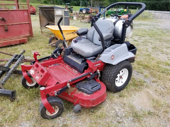 EXMARK PROPANE ZERO TURN MOWER, S-SERIES, HOURS SHOWING: 1657, 52" CUT, S: