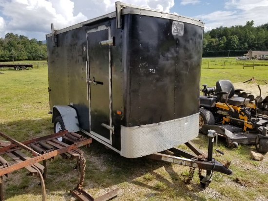 CARGO CRAFT RANGER ENCLOSED TRAILER, 5' X 10', NO TITLE, NO PAPERWORK