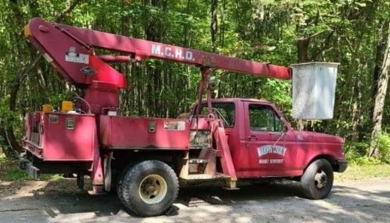1987 FORD F350 BUCKET TRUCK, MORE INFO AND PICS COMING SOON