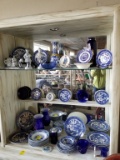 BLUE DISHWARE, SOME CANTON BLUE, SOME 