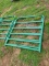 NEW 4' GREEN GATE WITH CHAIN/HINGES