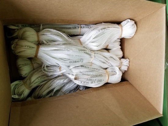 NEW WHITE FLAT ROPE (10 BUNDLES)