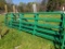 NEW 16' GREEN GATE WITH CHAIN/HINGES