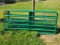 NEW 10' GREEN GATE WITH CHAIN/HINGES