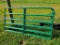 NEW 8' GREEN GATE WITH CHAIN/HINGES