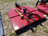 NEW 6' ATLAS AGRI X ROTARY CUTTER, 3PH, 40 HP GEARBOX, 90 day warranty on t