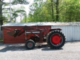MASSEY FERGUSON 270 TRACTOR WITH MASSEY FERGUSON 236 FRONT END LOADER, WITH 72
