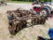 8' BUSHHOG BRAND DISC HARROW, HYDRAULIC, PULL TYPE