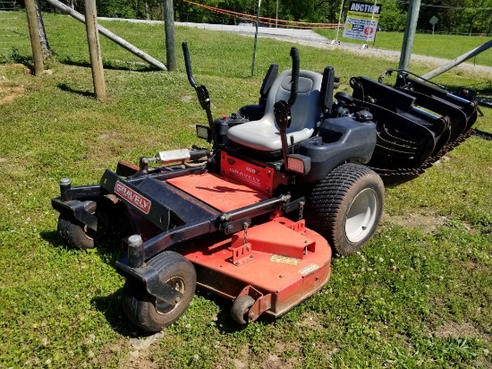 GRAVELY 160Z ZERO TURN LAWN MOWER, SELLING AS IS, 60" CUT, KAWASAKI 23.0 EN