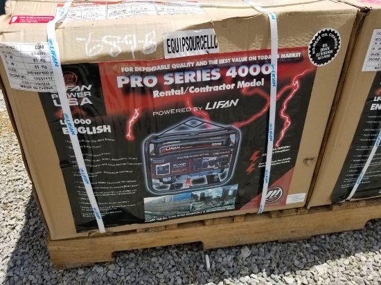 NEW PRO SERIES 4000 LIFON RENTER/ CONTRACTOR MODEL GENERATOR