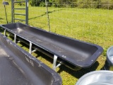 NEW TARTER SCRATCH/DENT 10' GALV POLY FEED BUNK