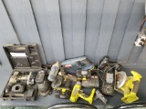 USED BATTERY POWERED TOOLS AND CHARGERS