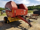 NEW HOLLAND BR740 ROUND BALER, USED LAST YEAR, 4X5, HAS MONITOR, WIDE PICKU