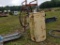 APPROX 250 GAL FUEL TANK WITH STAND AND PUMP