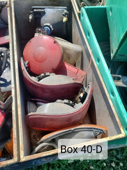 FILING CABINET DRAWER OF TAIL LIGHTS