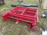 SET OF SCAFFOLDING AND CROSS BRACES