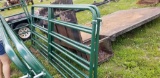 NEW 10' GREEN GATE WITH CHAIN/PINS