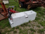 WMC TOOL BOX/ FUEL TANK COMBO, APPROX 40 GALS, WITH FILLRITE ELECTRIC PUMP,