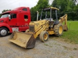 FORD 555D BACKHOE, 2WD, WITH FORD FRONT END LOADER AND 87