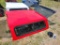 LEER GM RED CAMPER TOP FOR TRUCK BED, 19 MODEL???, APPROX 75