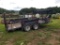 2002 HOLMES BUMPER PULL 16' TRAILER WITH RAMPS, TANDEM AXLE, NO PAPERWORK,