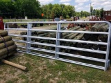NEW 14' GALV GATE WITH CHAIN/PINS