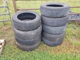 225-65R17 TIRES (8) AND P225/50R17 (1)