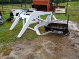 DUNHAM-LEAR FRONT END LOADER WITH BRACKETS