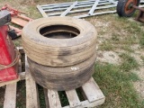 NEW TIRES: ONE 11L-15SL AND ONE 9.5-L15SL