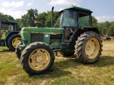 JOHN DEERE 3040 CAB TRACTOR, MFWD, HOURS SHOWING: 3828, POWER SYNCHRON, S:
