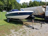 1990 18' CHAPARRAL BOAT WITH TRAILER, 1800 SL SPORT, S: FGB60346A090